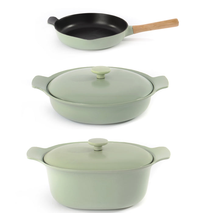 Image 1 of Ron Cast Iron 5Pc Starter Set, Green