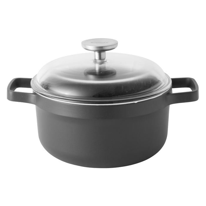 Image 2 of GEM Non-stick Cast Aluminum 5Pc Cookware Set, Casserole, Open Stir Fry Pan & Stockpot