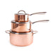 Image 3 of BergHOFF Vintage 6pc Tri-Ply Copper Cookware Set with Lids, Polished