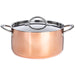 Image 11 of BergHOFF Vintage 6pc Tri-Ply Copper Cookware Set with Lids, Polished