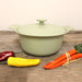 Image 14 of Ron 3Pc Cast Iron Cookware Set , Green