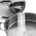 Image 7 of BergHOFF Professional 5pc Tri-Ply 18/10 Stainless Steel Starter Cookware Set, SS Lids