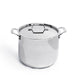 Image 4 of BergHOFF Professional 3Pc Tri-Ply 18/10 Stainless Steel Steamer Set, SS Lid