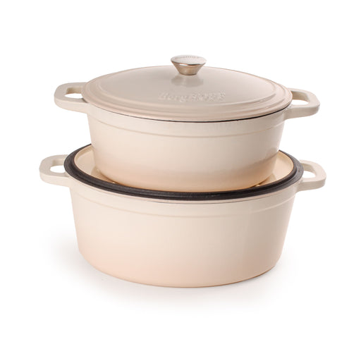 Image 1 of Neo 4pc Cast Iron Cookware Set, 5qt. & 8qt., Meringue