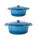 Image 1 of Neo 4pc Cast Iron Cookware Set, 5qt. & 8qt., Blue