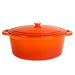 Image 3 of Neo 4pc Cast Iron Cookware Set, 5qt. & 8qt., Orange