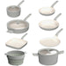 Image 1 of BergHOFF Leo Balance 11pc Non-stick Aluminum Cookware Set, Glass Lids, Moonmist