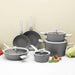 Image 10 of BergHOFF Leo 10Pc Non-stick Ceramic Cookware Set With Glass lid, Grey
