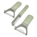 Image 1 of Leo Balance 3pc Stainless Steel Peeler Set, Recycled Material