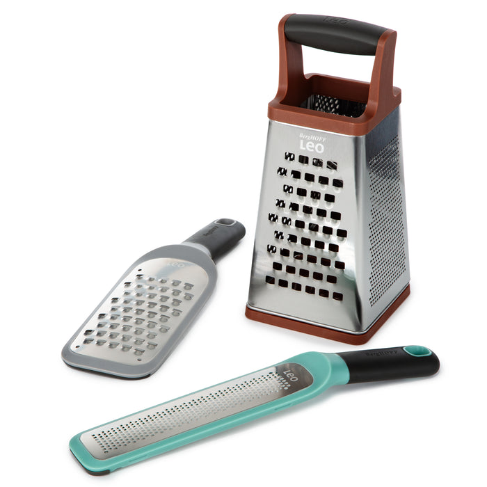 Image 1 of BergHOFF Leo 3Pc Ultra-Coarse Grater Set