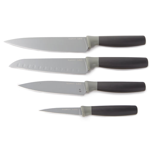 Image 1 of BergHOFF Balance 4Pc Non-stick Stainless Steel Cutlery Set, Recycled Material, Grey