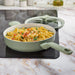 Image 5 of BergHOFF Balance 6Pc Non-stick Ceramic Cookware Set With Glass Lid, Recycled Aluminum, Sage