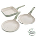 Image 8 of BergHOFF Balance 3Pc Non-stick Ceramic Specialty Cookware Set, Recycled Aluminum, Sage