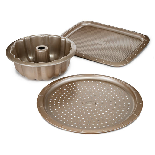 Image 1 of BergHOFF Balance 3Pc Non-stick Carbon Steel Specialty Bakeware Set