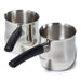 Image 2 of Essentials 2Pc 18/10 Stainless Steel 3.5" Moka Pot Set, 18oz