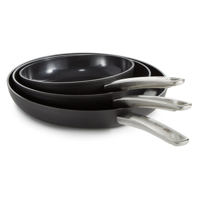 Image 7 of BergHOFF Graphite 3Pc Non-stick Ceramic Frying Pan Set