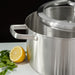 Image 10 of BergHOFF Graphite 4Pc Cookware Set With Glass Lids, Recycled 18/10 Stainless Steel