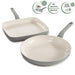 Image 11 of BergHOFF Balance 2Pc Non-stick Ceramic Specialty Cookware Set, Recycled Aluminum, CeraGreen, Moonmist