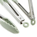 Image 5 of Leo Balance 3pc Serving Tongs Set, Sage