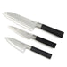 Image 8 of BergHOFF DiNA Codon 3pc Stainless Steel Santoku Set