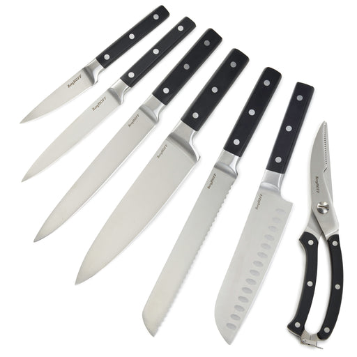 Image 1 of BergHOFF DiNA Gene 7pc Stainless Steel Knife Set