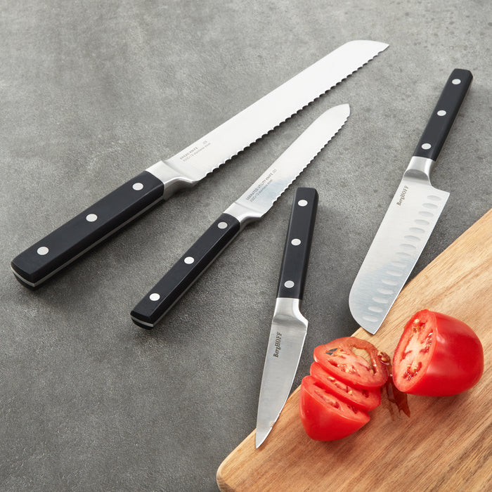 Image 2 of Gene 4Pc Stainless Steel Knife Set