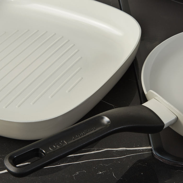 Image 4 of Leo Glints 3pc Ceramic Nonstick Cookware Set, Spirit