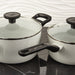 Image 4 of Leo Glints 8pc Ceramic Nonstick Cookware Set, Spirit