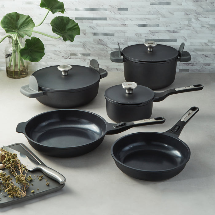 Image 2 of Phantom 8Pc Nonstick Ceramic Cookware Set, Recycled