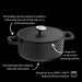 Image 10 of Phantom 4Pc Nonstick Ceramic Stockpot Set, Recycled