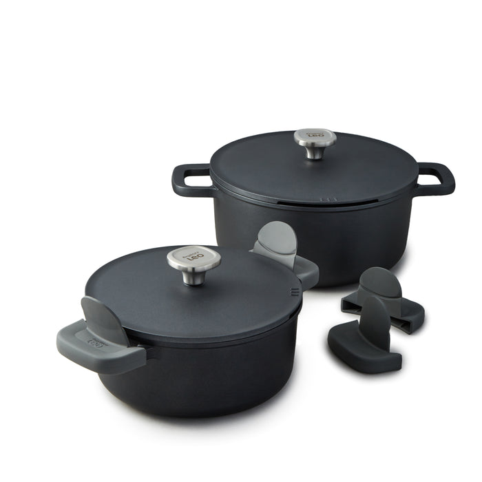 Image 11 of Phantom 4Pc Nonstick Ceramic Stockpot Set, Recycled