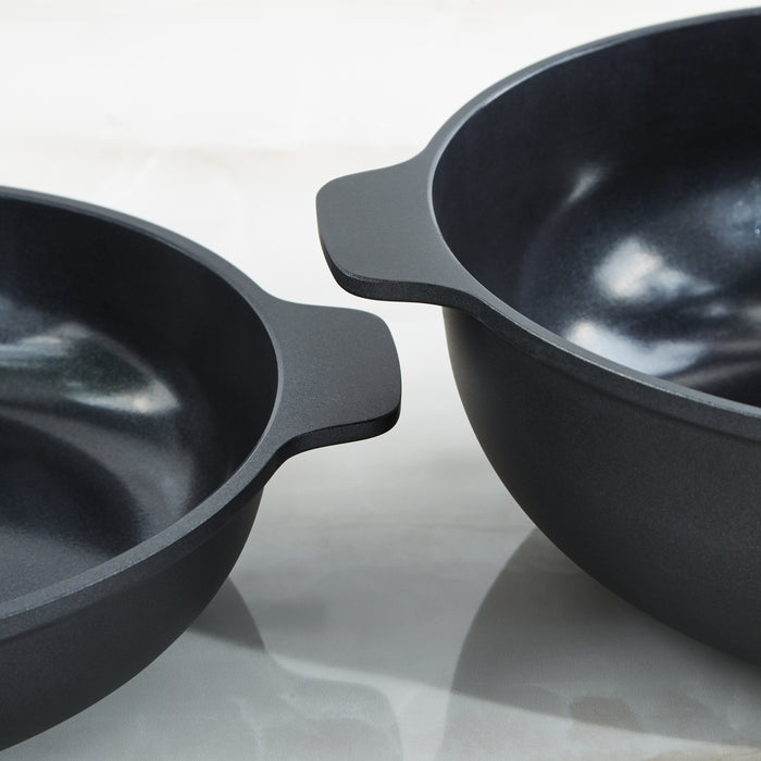 Image 9 of Phantom 2Pc Nonstick Ceramic Stir Fry Cookware Set, Recycled