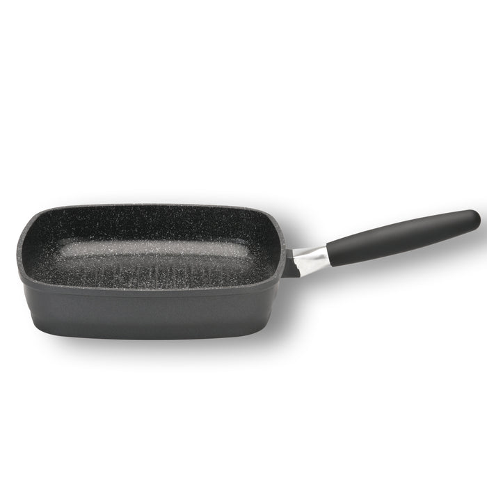 Image 1 of Scala 9.5" Nonstick Square Grill Pan, Cast Aluminum, Removeable Handle