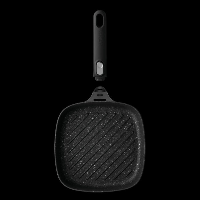 Image 2 of BergHOFF GEM 10" Non-Stick Grill Pan, Black