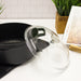 Image 5 of BergHOFF GEM 11" Non-stick Stockpot 7.7Qt., Black, Glass Lid