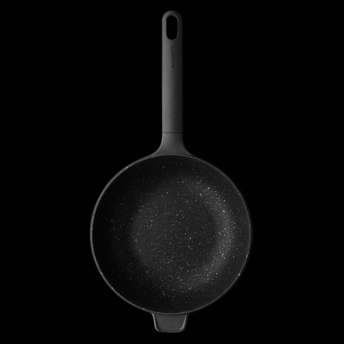 Image 3 of BergHOFF GEM 10" Non-stick Stir Fry Pan 3Qt., Black