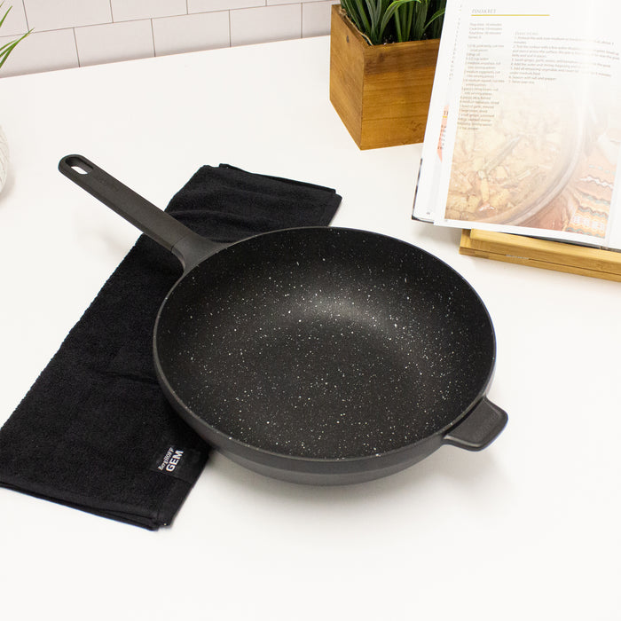 Image 6 of BergHOFF GEM 10" Non-stick Stir Fry Pan 3Qt., Black