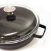 Image 8 of BergHOFF GEM 11" Non-stick Two-Handle Saute Pan 4.9Qt., Black, Glass Lid