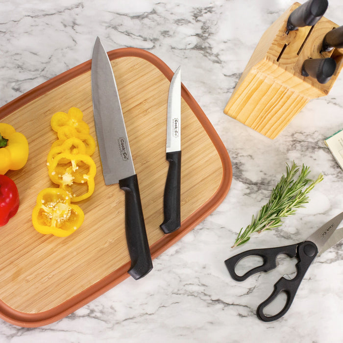 Image 2 of Ergonomic 7Pc Knife Block Set