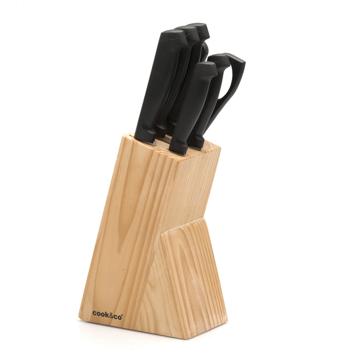 Image 4 of Ergonomic 7Pc Knife Block Set