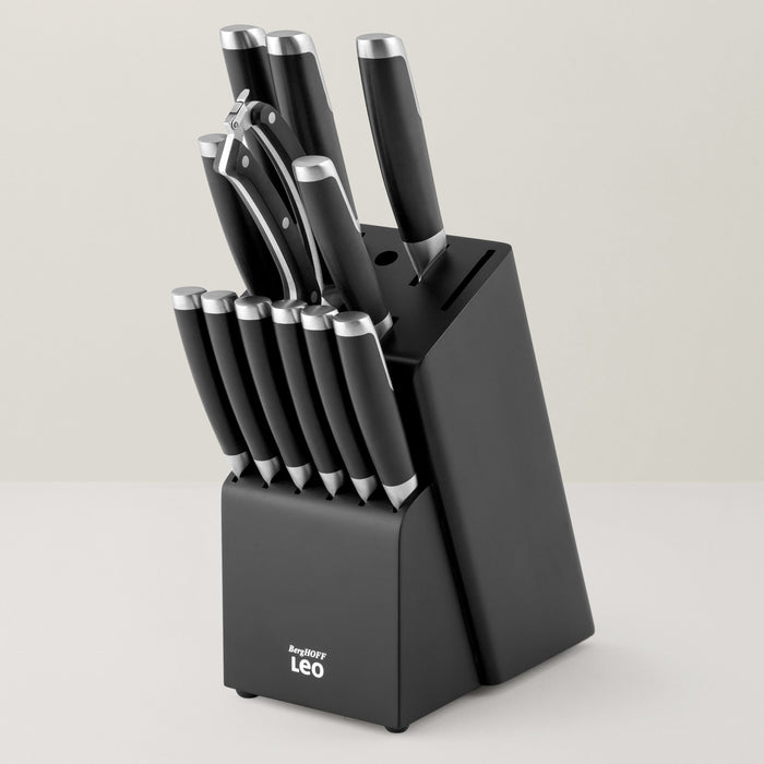 Image 10 of BergHOFF Graphite Stainless Steel 13Pc Knife Block Set
