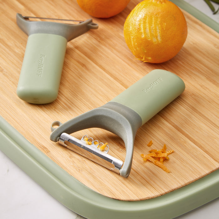 Image 2 of Balance Stainless Steel Y-Peeler with Zester 5", Recycled Material