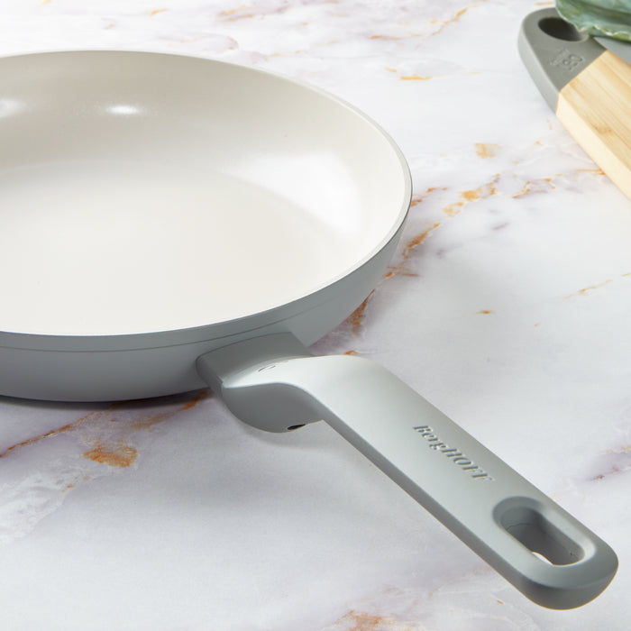 Image 7 of BergHOFF Balance Non-stick Ceramic Frying Pan 10", Recycled Aluminum, Moonmist