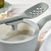 Image 3 of BergHOFF Balance Non-stick Ceramic Saucepan 7", 2.1qt. With Glass Lid, Recycled Aluminum, Moonmist