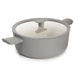 Image 1 of BergHOFF Balance Non-stick Ceramic Stockpot 11", 6.5qt. With Glass Lid, Recycled Aluminum, Moonmist