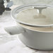 Image 2 of BergHOFF Balance Non-stick Ceramic Stockpot 11", 6.5qt. With Glass Lid, Recycled Aluminum, Moonmist