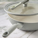 Image 4 of BergHOFF Balance Non-stick Ceramic Wok Pan 11", 4.4qt. With Glass Lid, Recycled Aluminum, Moonmist