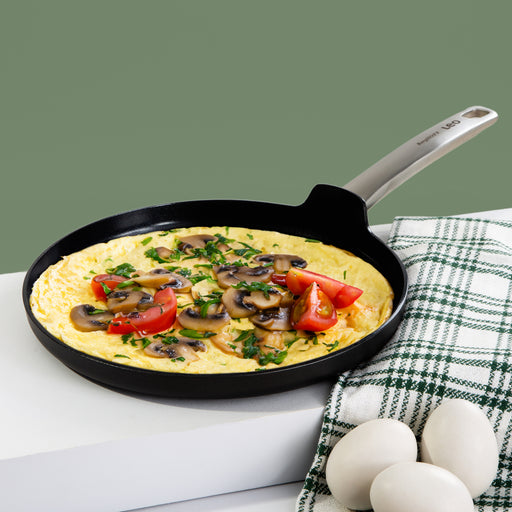 Image 2 of BergHOFF Graphite Non-stick Ceramic Omelet pan 10", Sustainable Recycled Material