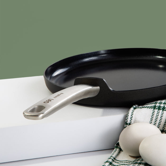 Image 3 of BergHOFF Graphite Non-stick Ceramic Omelet pan 10", Sustainable Recycled Material