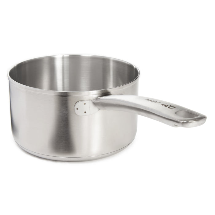 Image 3 of BergHOFF Graphite Recycled 18/10 Stainless Steel Saucepan 6.25", 1.7qt.